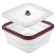 Container for carrying and storage Silicone Smart Solutions, Folding, 1.2 L, Dark Blood Color