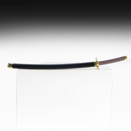 Souvenir weapons Mini "Katana Zenitsa", 24 cm, black with lilac-2
