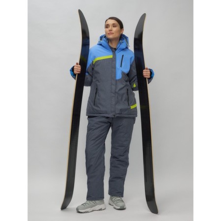 Ski suit female, size 58, blue color