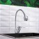 BouOU B8282-10F-E025 kitchen mixer, flexible surge, triumphant aerator, brass, chrome 1028562