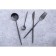 Dining room magistro "folk", h = 22 cm, black color
