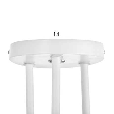 Causte "Dana" 3x60W E27 White 48x48x28cm-6