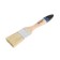 Brush flat tundra, natural bristles, wooden handle, 1.5 ", 38 mm