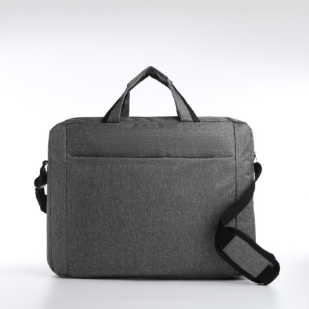 Laptop bag, gray color-3