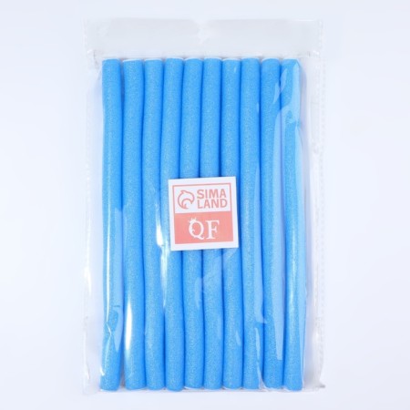 Bigudi "Boomerang", D = 1.3 cm, 24 cm, 10 pcs, color mix-1