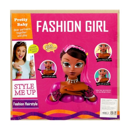 Maneken doll for creating Cassie hairstyles, with accessories-14