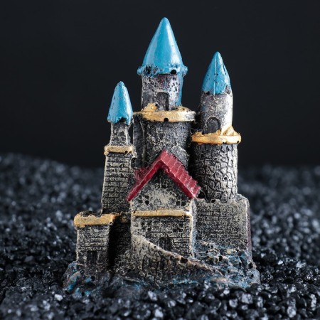 Decor for the Aquarium "Castle" Small, 7.5 x 6 x 10 cm-1