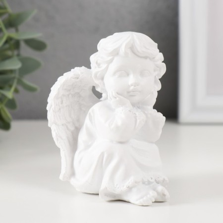 Polystone souvenir "Angel -sitting angel" mix 6.3x8x9.5 cm-1