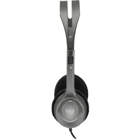Headphones with the Logitech Steereo H110 Logitech Microphone 1.8m Pavers (981-000271) 103390-3