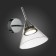 Sconces st. SL930.101.01. Cono. 1x7 W, LED, 4000K, 408 LM, 27x27 cm, chromium color