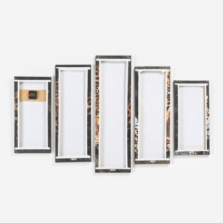 Carty clock is wall-mounted, modular "leopard", 80 × 140 cm-2