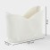 Porcelain napnage magistro "Classics", 11.5 × 5 × 8 cm, white color