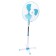 Fan Luazon LOF-01, floor, 45 watts, 3 modes, white-blue