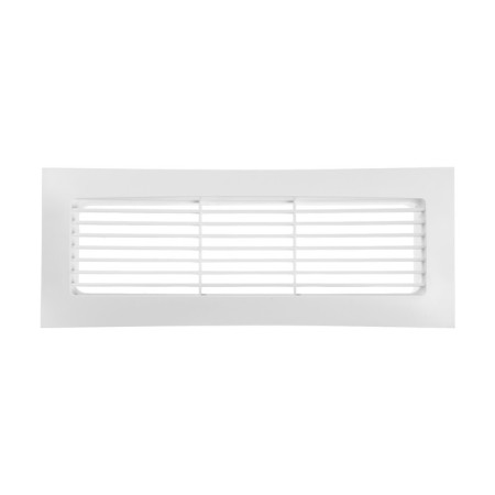 Ventilation grate, 60 x 204 mm, with a flange, stiff-3