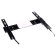 Holder bracket for LCD-F4611 Black 32-65 max. 40kg wall-mounted fixed