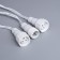 Garland “thread” 10 m, IP44, UMS, white thread, 100 led, blue glow, 220 V