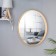 Mirror "Bronze", wall, 40 × 3 cm