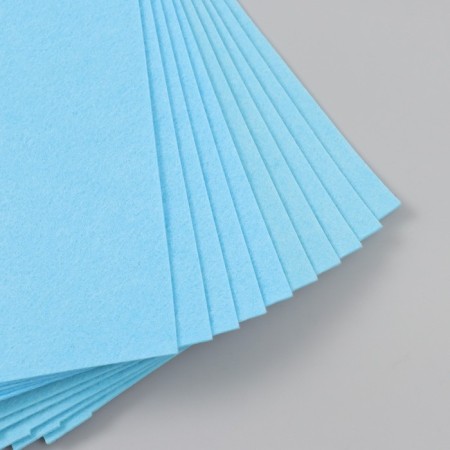 Fetr hard 2 mm "heavenly azure" set 10 sheets format A4-2