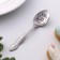 A spoon is registered, tea, with an engraving "Julia", h = 14