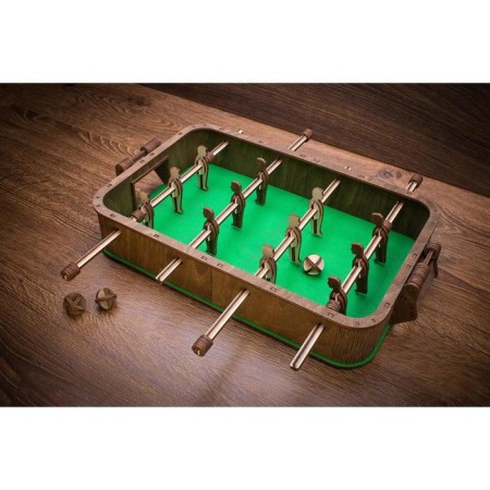 Wooden 3D designer "Table football"-9