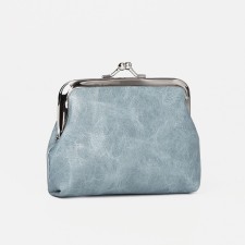 Women's wallet on the farmar, blue color