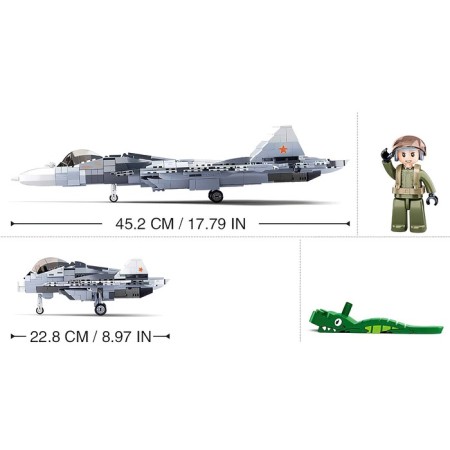 Designer "Model. Supersonic fighter ", 893 parts-1