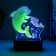 Sensor lamp "2 dolphin" LED USB (90cm) from 3xa Black Black 15x5.5x17.8 cm Risalux 765