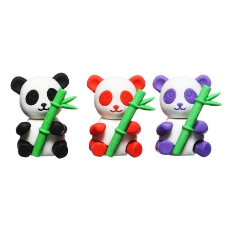 Figure eraser "Panda with bamboo", mix
