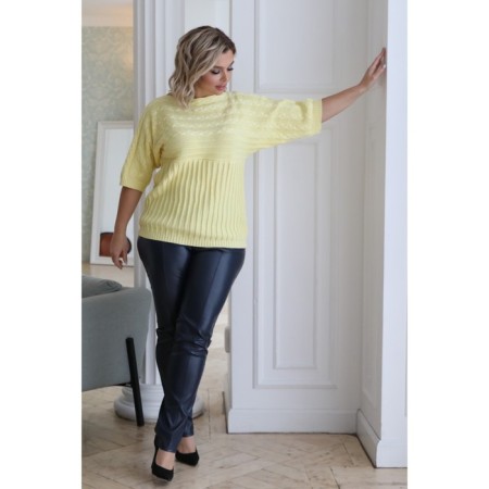 Female jumper, size 62, yellow color-1