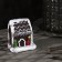 LED figure "Gingerbread House", ceramics, batteries AAAX3 (not complete), glow of multi