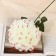 Artificial flowers "Royal geranium" 16x60 cm, yellow-pink