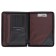 Business, artificial leather, 360 x 260 x 30 mm, with a metallic press, 6D07 "lux", brown