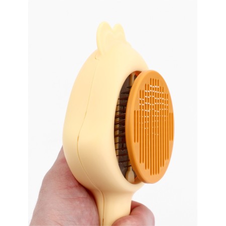 Pucker Plastic "Cockerel" with self -cleaning, 8.7 x 22 cm, yellow-2