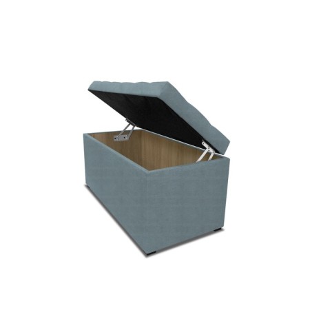 Puff with a lid and weighting, 800 × 400 × 420 mm, Solta Rogozhka, Navy color-6