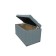 Puff with a lid and weighting, 800 × 400 × 420 mm, Solta Rogozhka, Navy color