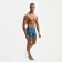 Male swimming trunks, green/blue color, size 50