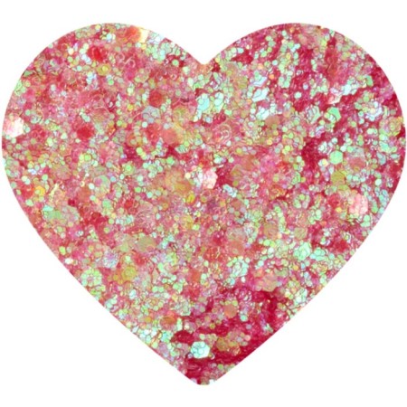 Face glitter Love Generation We Love Glitter, tone 01 Red-violet, 1.8 g-2