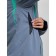 Ski jacket female, size 44, gray color