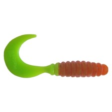 Helios Credo Rusty Gold & Lime Twizer, 6 cm, 7 pcs. (HS-10017)