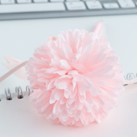 Handle Blue Blue Paste 1.0 mm “March 8” Chrysanthemum with ribbons-3