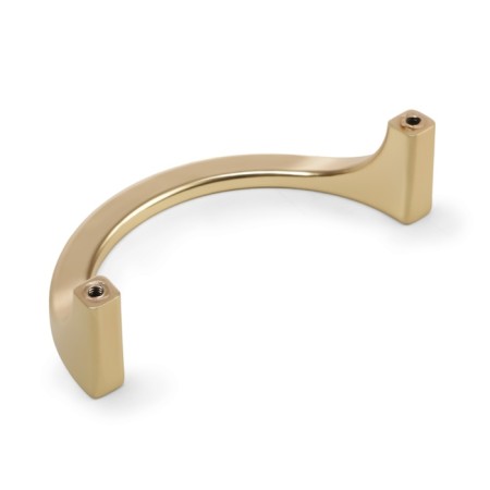 Cappio staple pen is a semicircle, aluminum, m/o 96 mm, color Sat. gold-7