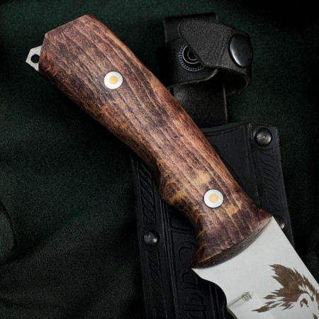 Safari knife, stainless steel 65x13-2