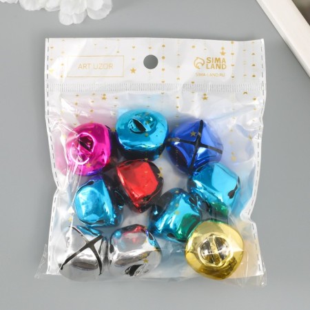 Set of decor for creativity Metal "Bolshells Bolshade" D = 3 cm set 10 pcs-5