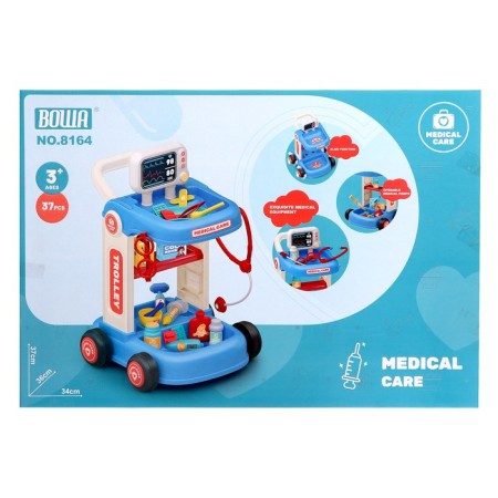Game set "Doctor" on a cart, with accessories-18