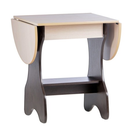 Dining table, 620/1235x600x750, Wenge/Dub milk-2