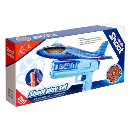 Aerodrome pistol, shoots an airplane, MIX color-12
