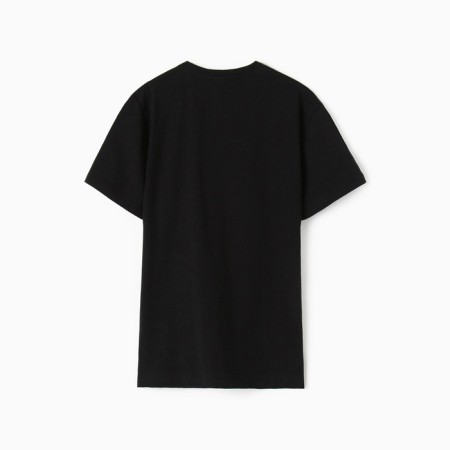New Year. Men's T-shirt NG "Santa", Black Color, Rr. 54-3