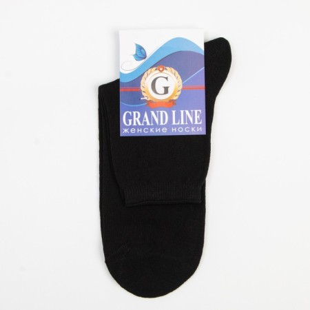 Women's socks, black color, size 25-4