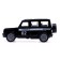 Metal “Police” machine, 1:48, inertia, doors open, black color