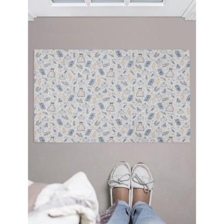 Famous rug in the hallway "Christmas set", size 45x75 cm